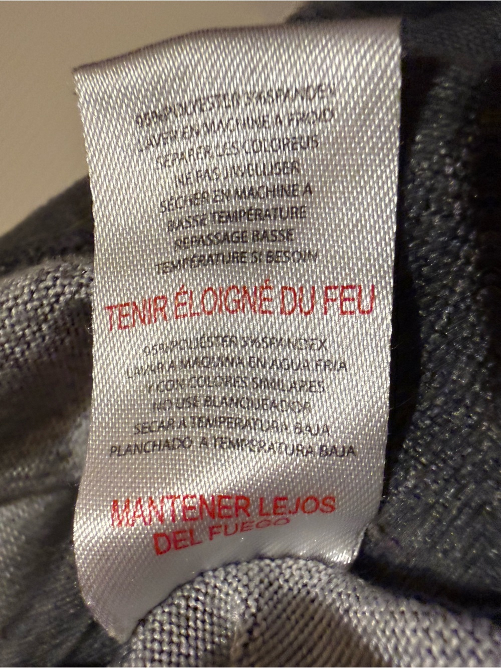 Tahari Charcoal Racerback Tank Top - Picture 8 of 15